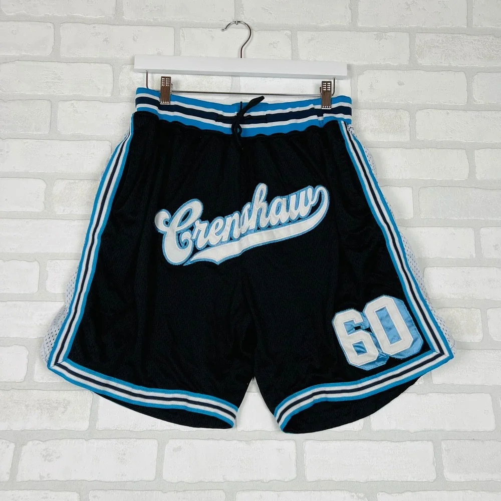 Headgear Classics Nipsey Hussle Crenshaw 60 Basketball Shorts Mens Medium Black